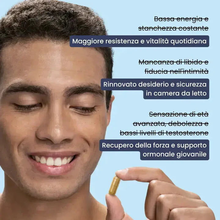 TESTOBOOST - Regolazione ormonale 120 cps