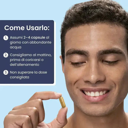 TESTOBOOST - Regolazione ormonale 120 cps